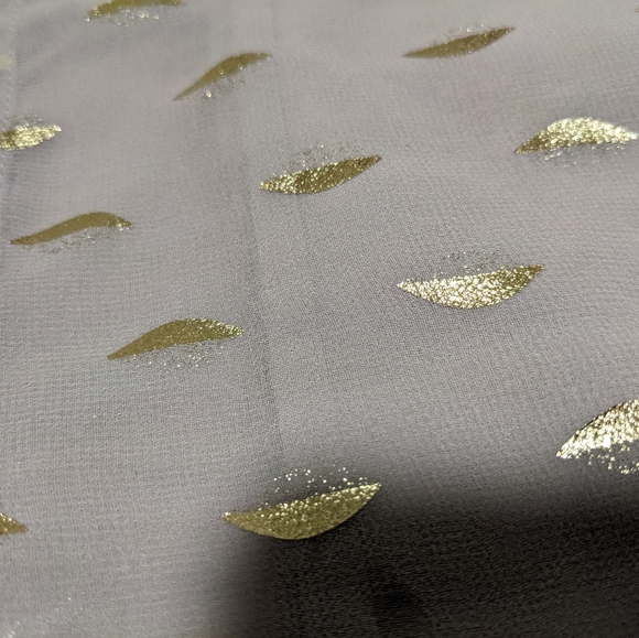 Modcloth light purple and champagne gold mock-neck dress (S) **$5 IF BUNDLED** - Picture 10 of 12